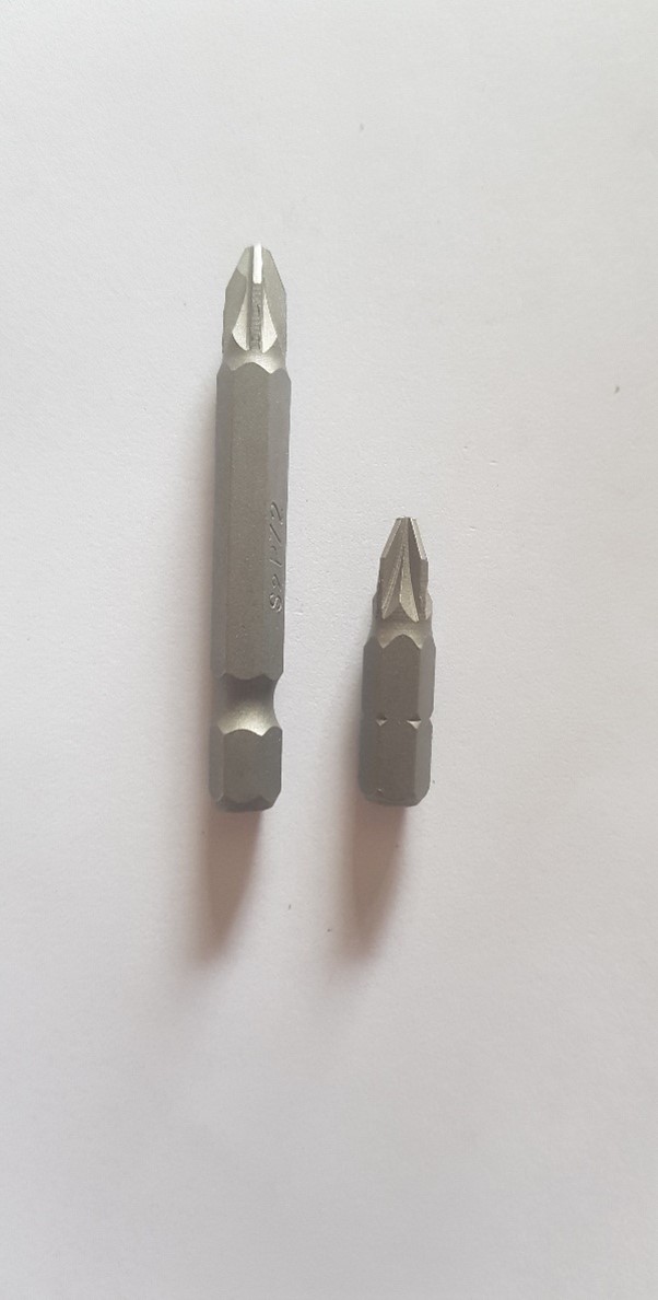PHILLIPS & POZI BITS - PER EACH