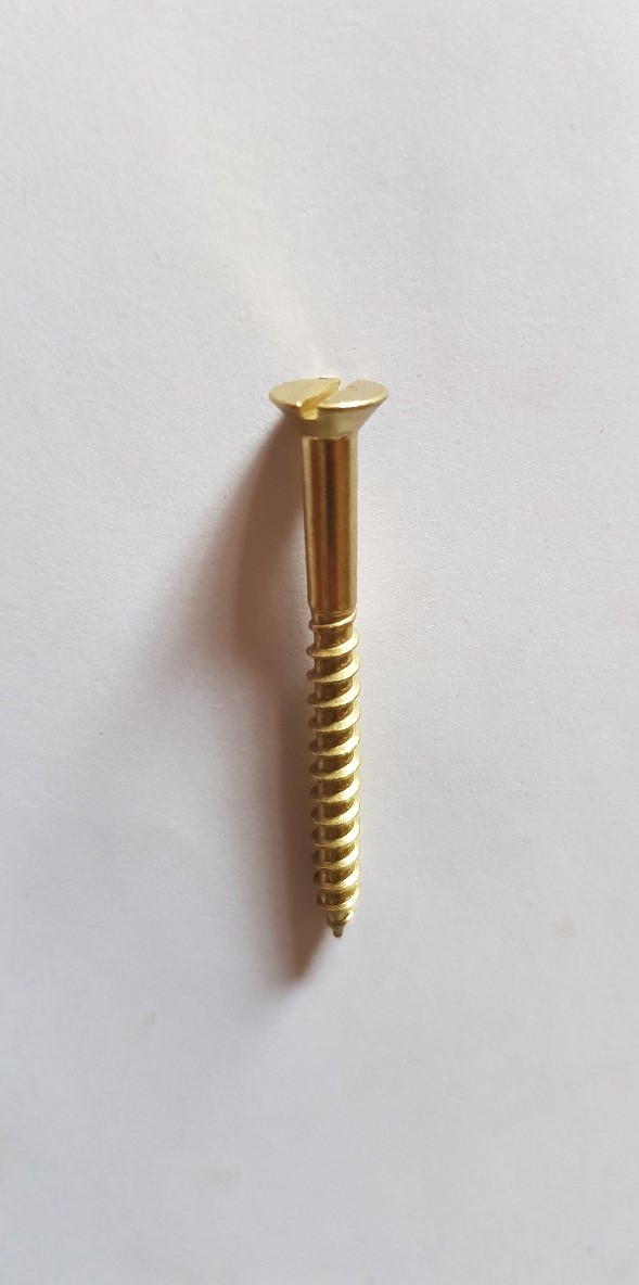 CSK SLOTTED STEEL WOODSCREW - PER 100 - Image 2