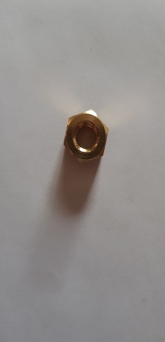 HEX BRASS NUTS