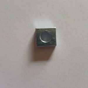 SQUARE PRESSED NUTS ZINC PLATED